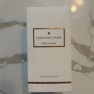 Estee Lauder Sensuous Stars Refillable Fragrance - White & Gold Accent
